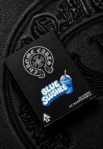 chrome carts blue slushee